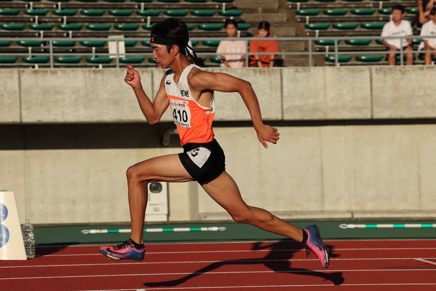 角舘結翔が男子400m王者に！「たくさんの人に支えられてここまで来られた」／山口全中