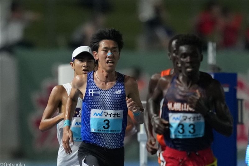 5000ｍボイ・ビリス大会新 吉田星は日本人最高タイムも2位に「とても悔しい」 終盤は北海道勢のデッドヒート／滋賀IH
