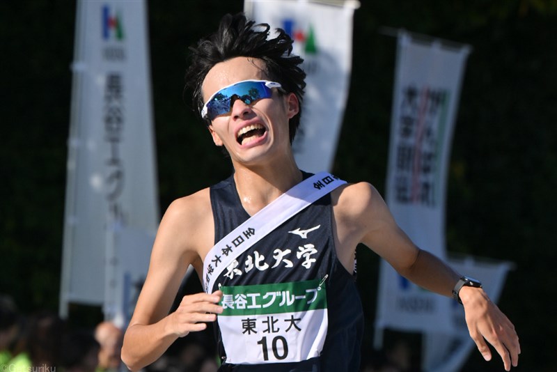 東北大が2大会ぶりの伊勢路切符！ 1組上位独占から逃げ切りで東北学大抑える／全日本大学駅伝東北地区選考会