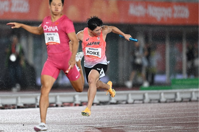 日本4継は5位！4大会ぶりメダル届かずも地元沸かす奮闘／名古屋アジア大会