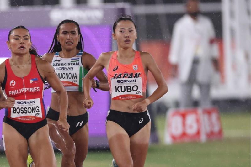 800m久保凛が決勝へ！「力んで」プラス通過も「切り替えて修正したい」塩見は1着通過／名古屋アジア大会