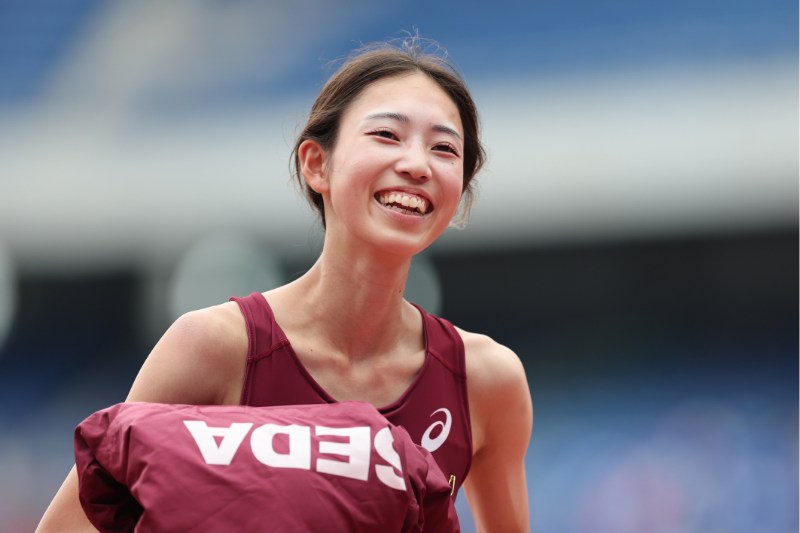 走高跳・矢野夏希が学生歴代8位タイの1m84！「まだ世界で戦えない」最後にあこがれの先輩超え／日本IC