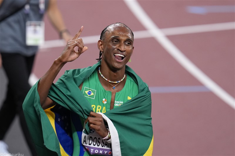 400mH世界記録保持者ドス・サントスが400mで優勝 ハーフ競歩はボンフィムが金／南米競技大会