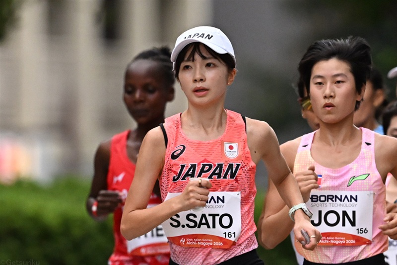 女子マラソン・佐藤早也伽が最後まであきらめず4位に食い込む／アジア名古屋大会