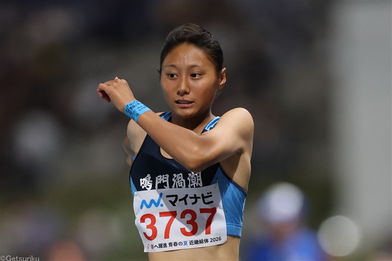 【女子三段跳】吉岡夢野（鳴門渦潮高2徳島）12m84＝高校歴代10位、高2歴代3位
