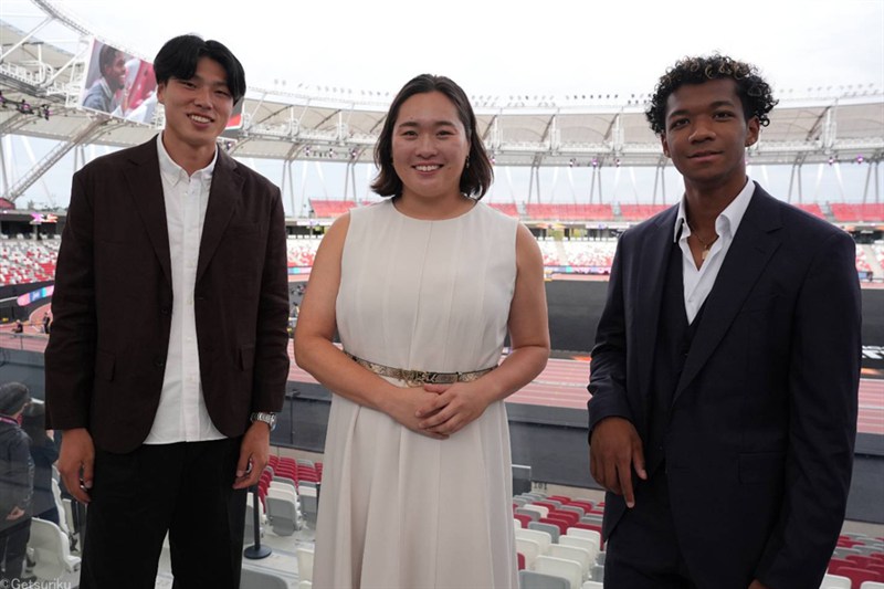 北口榛花「勝つチャンスある」400mの中島佑気ジョセフがボルトと対面に喜び/世界アルティメット選手権