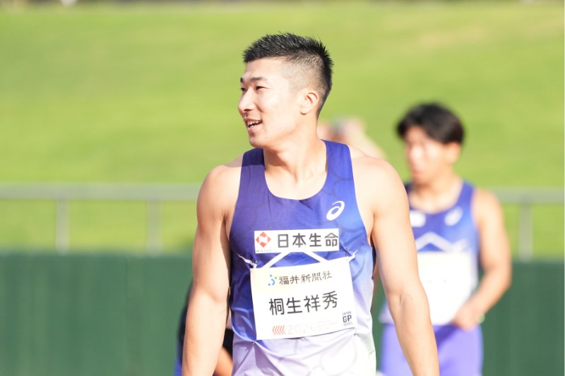 桐生祥秀が全日本実業団の100m欠場を発表「アジア大会で自分の仕事をしっかり果たすために」