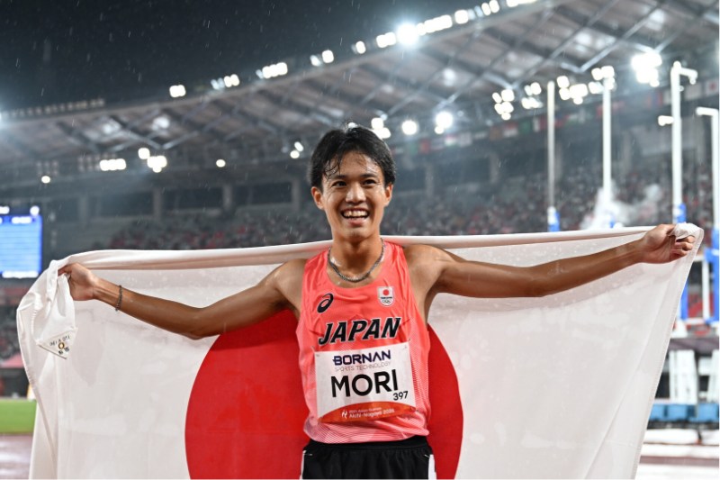 森凪也がラスト猛追1500m銅！「5000mでもちゃんとメダル獲得を」／名古屋アジア大会
