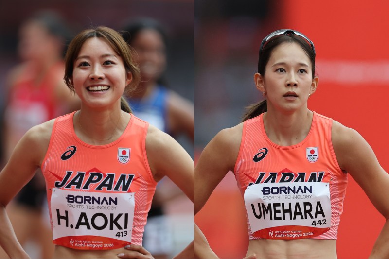 女子400mH 予選突破の青木穂花「力を出し切りたい」梅原紗月もファイナルへ ／名古屋アジア大会
