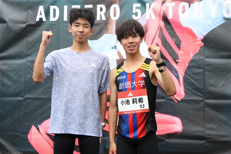 創価大・小池莉希も従来の日本記録上回13分26秒！織橋とともに「最上級生の覚悟と自覚を持って」／ADIZERO 5K TOKYO
