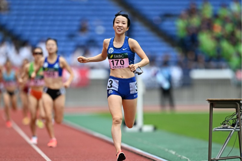 1500m田島愛理が「自分が一番勝てるレース」で学生記録保持者の貫禄V2／日本IC