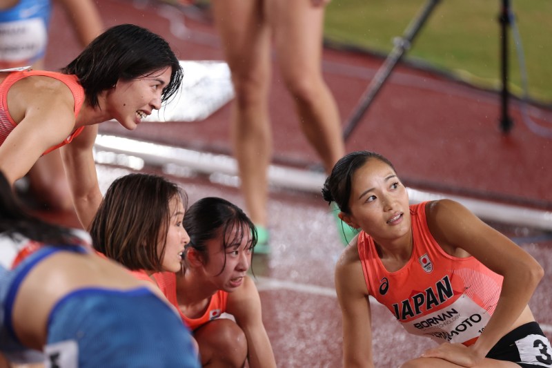 女子4×400mリレーで日本4位!メダルにあと0.42秒の好勝負 松本奈菜子「強くなっていきたいと思える試合」/名古屋アジア大会