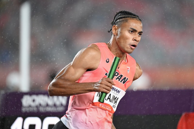 4×400mR日本が3分00秒75で金メダル!32年ぶり自国開催で見事有終の美/名古屋アジア大会