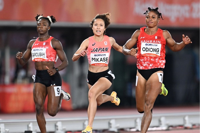 御家瀬緑が100mで4位！ 福島千里以来、日本勢12年ぶりの入賞果たす／名古屋アジア大会