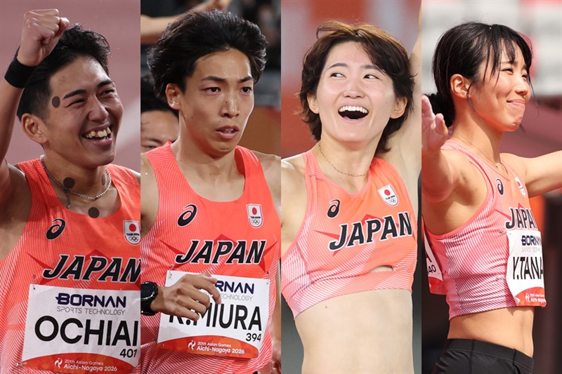 日本は金10個、銀12個、銅10個 メダル32個は86年以来の好成績！ 棒高跳・諸田実咲が日本新 後藤大樹は世界基準の47秒台／名古屋アジア大会