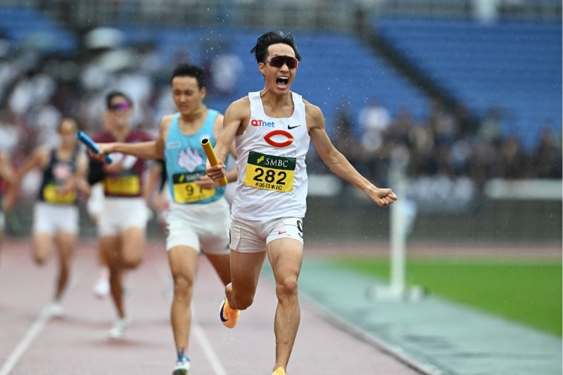 中大が4×400ｍＲ学生新Ｖ！3分03秒30で13年ぶり栄冠「3人の思いを背負って」アンカー・田邉が逆転フィニッシュ／日本IC