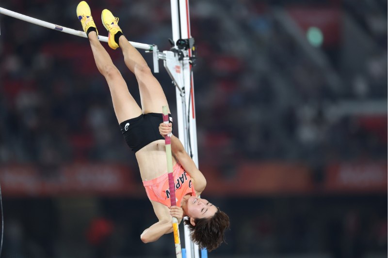 女子活躍！棒高跳・諸田実咲が日本新V 七種で田中友梨、梶木菜々香ワン・ツー 男子ハンマー投福田翔大が銀／名古屋アジア大会