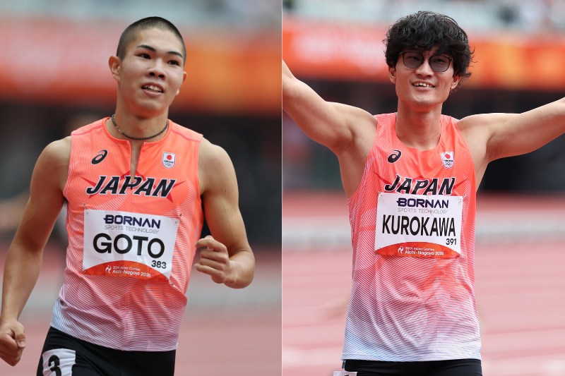 男子400mH 後藤大樹が48秒60の1着で予選突破！黒川和樹も2着で決勝へ 3連覇目指したサンバにアクシデント／名古屋アジア大会