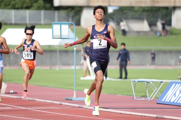800m・曽田怜輝がインターハイのリベンジV! 「直接対決で負けないこと示せた」/U20日本選手権
