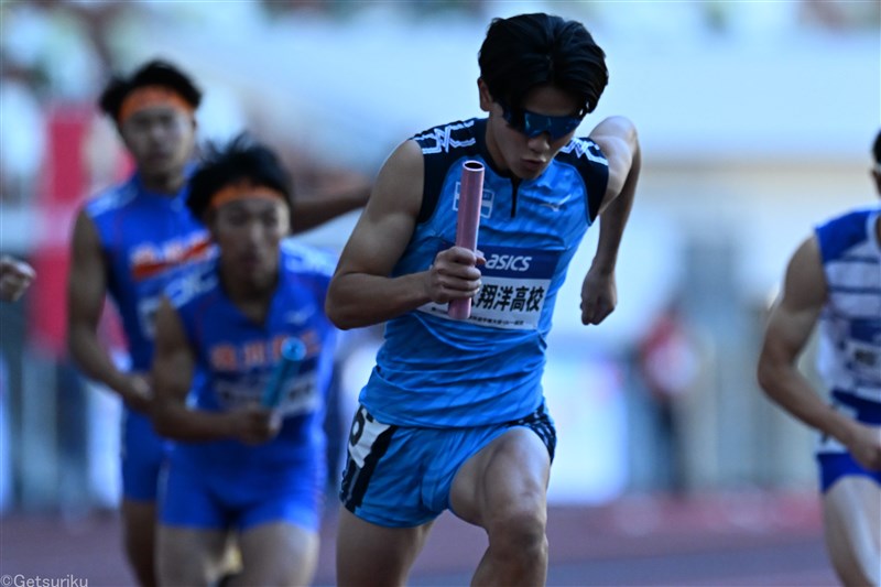 4×400mRで東海大翔洋が3分08秒18の高校歴代5位 インターハイVチームが好タイム/日本選手権リレー