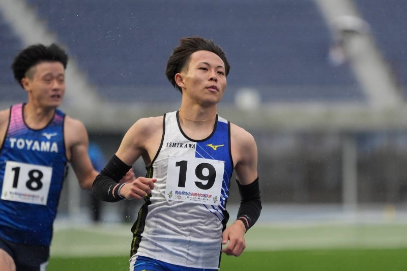 少年A男子100m 清水空跳が10秒44で組トップ「ベストに近い動き」 IH優勝・松下碩斗も準決勝へ/あおもり国スポ