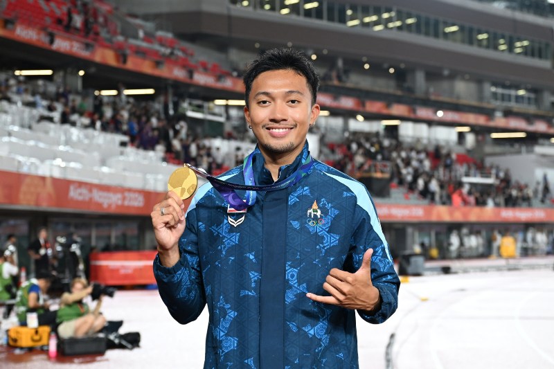 20歳ブーンソンが大会MVPに!男子100m9秒90・200m19秒88で2冠、陸上から史上2人目の快挙/名古屋アジア大会