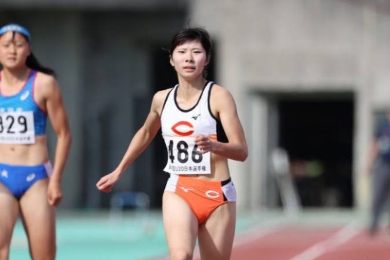 200m秋澤理沙が追い風参考ながら22秒96で連覇!!100mとの2冠達成「22秒台という数字を見られてうれしい」/U20日本選手権