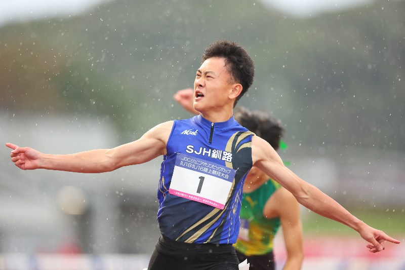 森晴輝U16男子110mHで13秒75 “後藤超え”の中学最高 ハードルをぶつけながら初の領域へ/U18・16大会