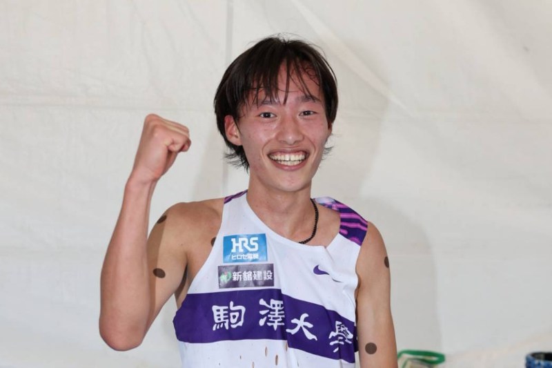 駒大ルーキー・鈴木大翔がデビュー戦で1区区間賞! 「臨機応変に対応できて良かった」/出雲駅伝