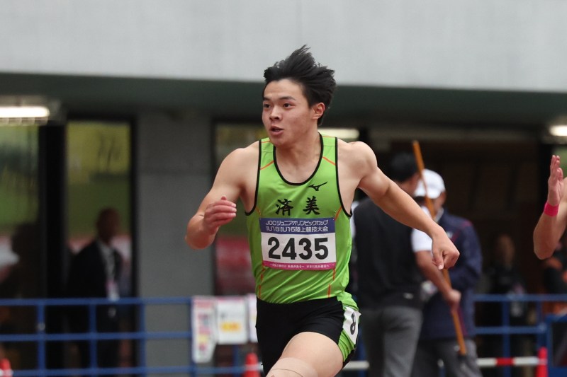 U20世界選手権入賞の井手友郎 150mで念願の日本一！ 「高校ラストレースで1位はうれしい」／U18・16大会