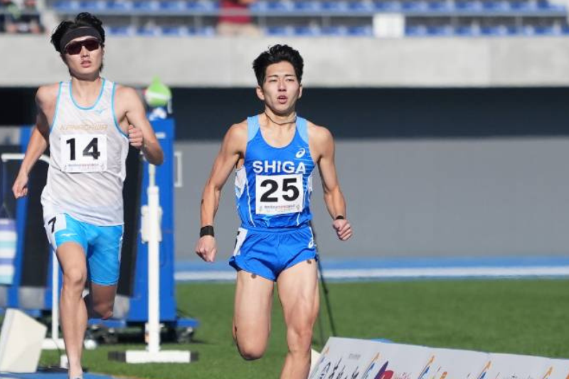 アジア800m金メダリスト・落合晃が予選通過 明日の決勝へ「良い刺激が入った」/あおもり国スポ