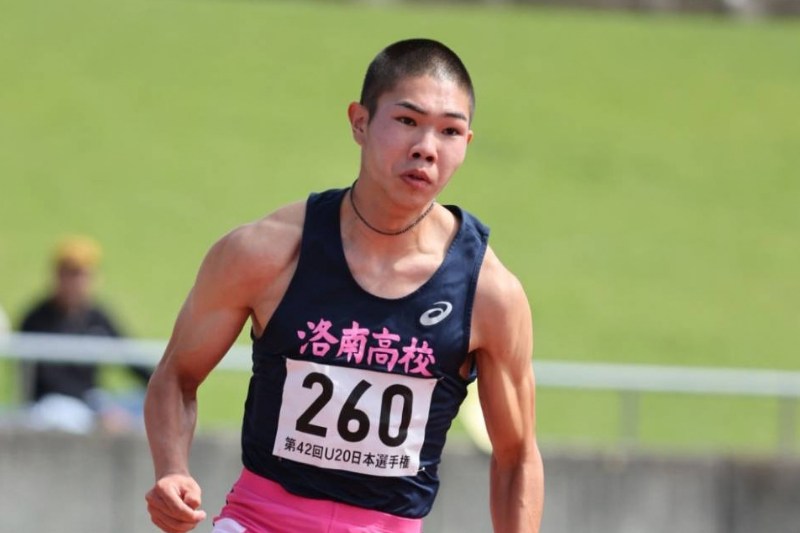 後藤大樹が200m20秒40!先輩・桐生超えの高校歴代2位、サニブラウンの高校記録にあと0.06秒/U20日本選手権