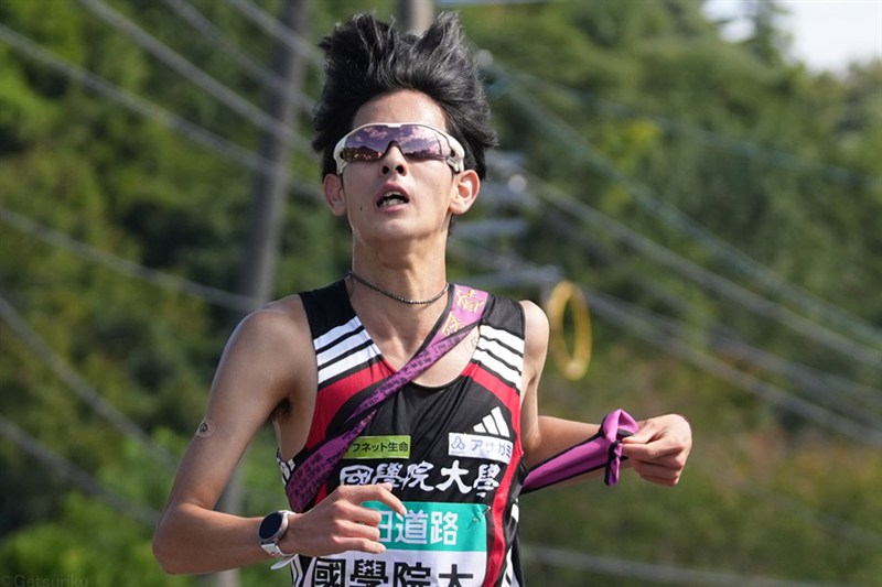 國學院大は3連覇ならず2位 中盤での追い上げならずも「ウチの力はしっかり出せた」/出雲駅伝