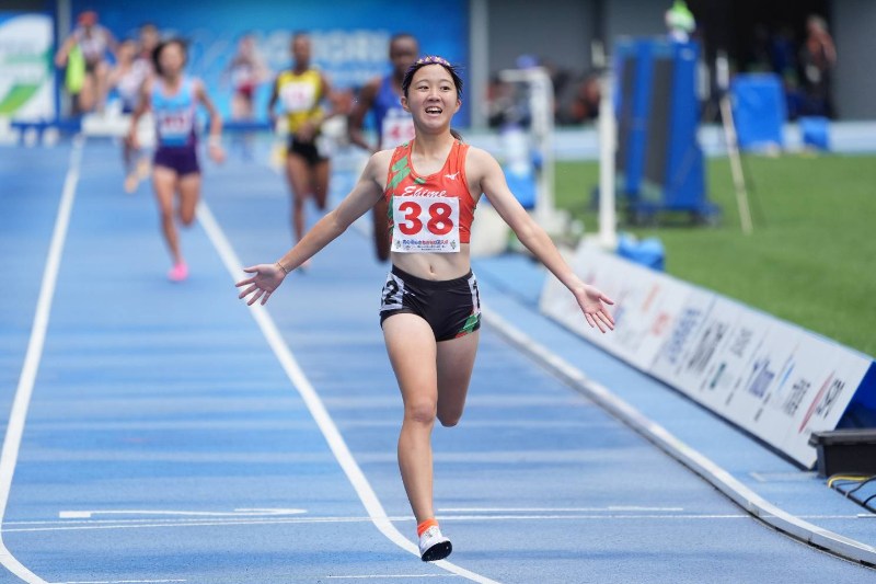 少年女子A2000m障害は近藤楓香がU20日本新の6分31秒52! 「まさか日本一が取れるとは」/あおもり国スポ