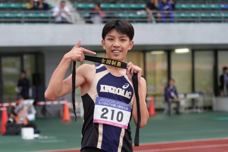 櫻井楽都が100mVで全中110mHに続く“2冠”！ 「残り30mくらいで行ける感覚あった」 地元・三重で躍動 ／U18・16大会